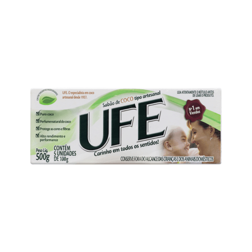 Sabão de Coco UFE - 5x100g