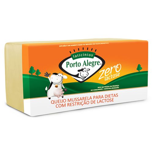 Muçarela Porto Alegre Zero Lactose 1Kg