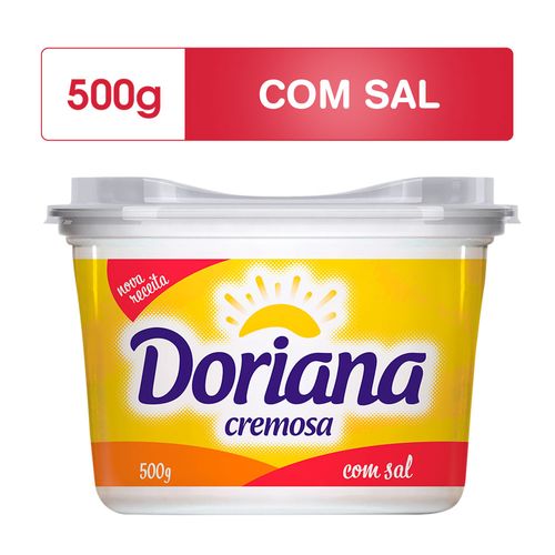 Margarina Doriana Cremosa Com Sal Pote 500 g