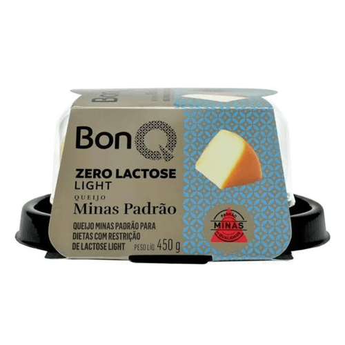 Queijo Minas Bonq Meia Cura Zero Lactose 450g
