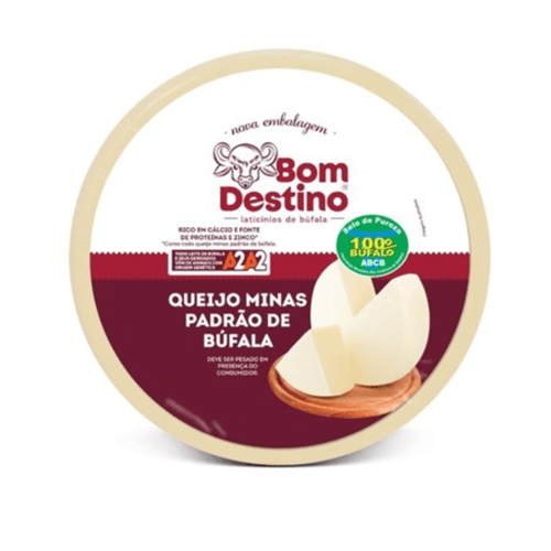 Queijo Minas Padrão Bom Destino Fracao/Bufala 450g