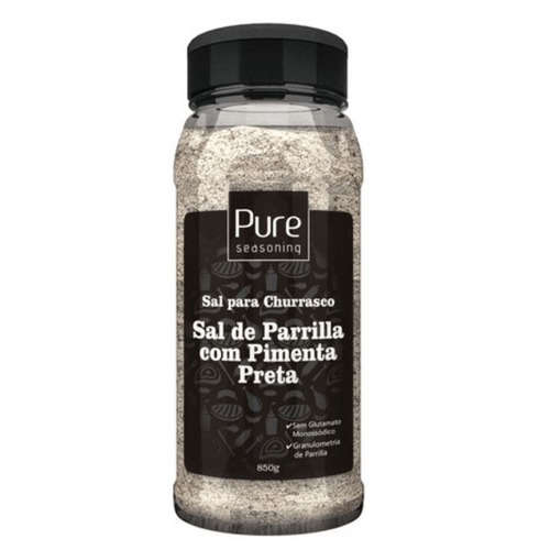 Sal Grosso com Pimenta para Churrasco Super Nosso 850g
