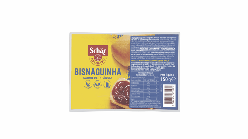 PAO-BISNAGUINHA-SCHAR-150G-S-GLUT-S-LACT