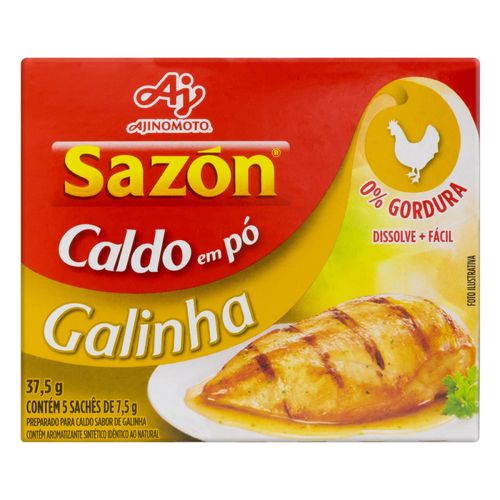 Tempero SAZÓN® Galinha Sazón Lev 37,5g