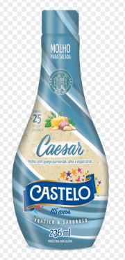 Molho Para Salada Caesar Castelo 236mL