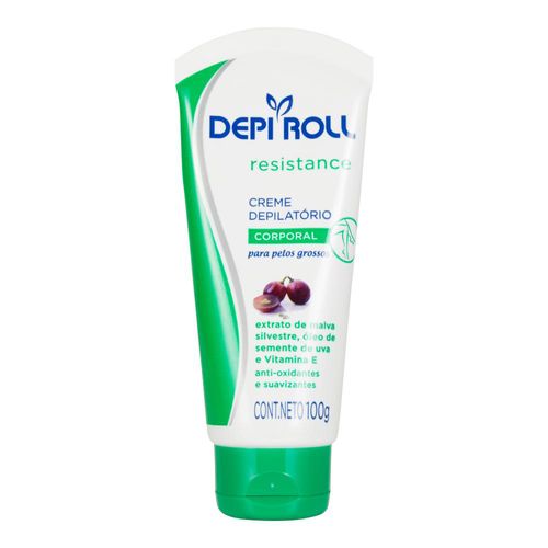 Creme Depilatório Corporal Depi Roll Pelo Grosso 100g