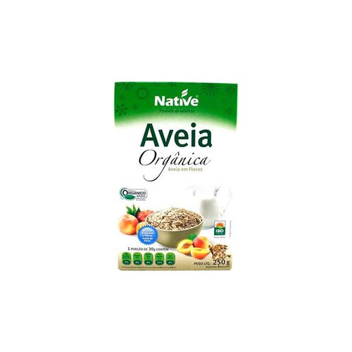 Aveia Native Orgânica em Flocos Caixa 250 g