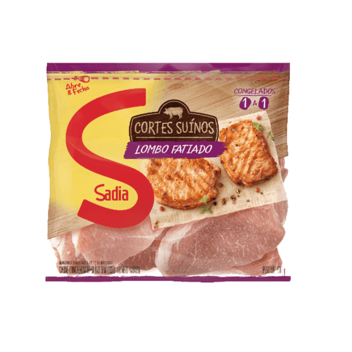 Lombo Suino Sadia Temperado 800g