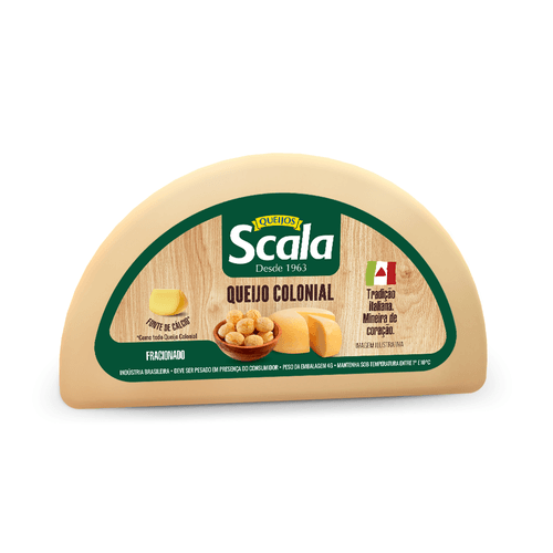 Queijo Colonial Scala Pedaço 150g