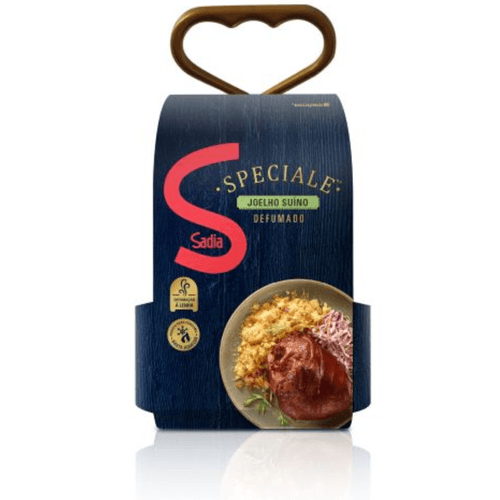 Joelho Suíno Cozido Defumado Resfriado Speciale Sadia 1Kg