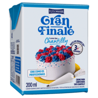 Creme Chantilly Fleischmann Gran Finale Caixa 200ml