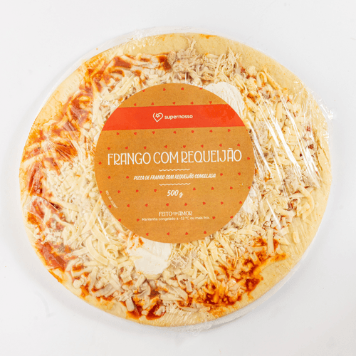 Pizza de Frango com Requeijão Supernosso Congelada 500g