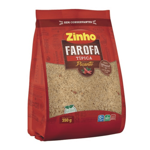 FAROFA ZINHO 350G PICANT