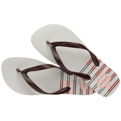 Chinelo Branco/Café Top Basic Havaianas Men n° 39/40