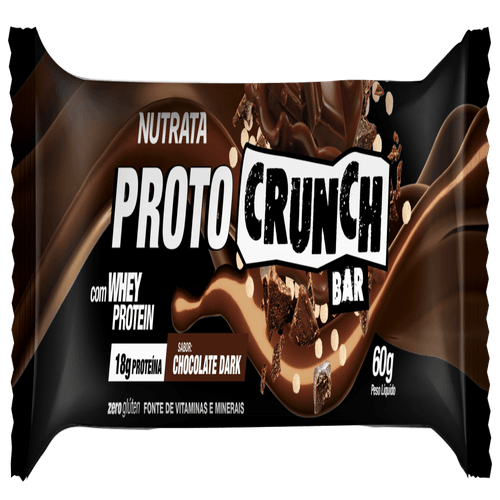 Protocrunch Bar Choc Dark Nutrata 60g