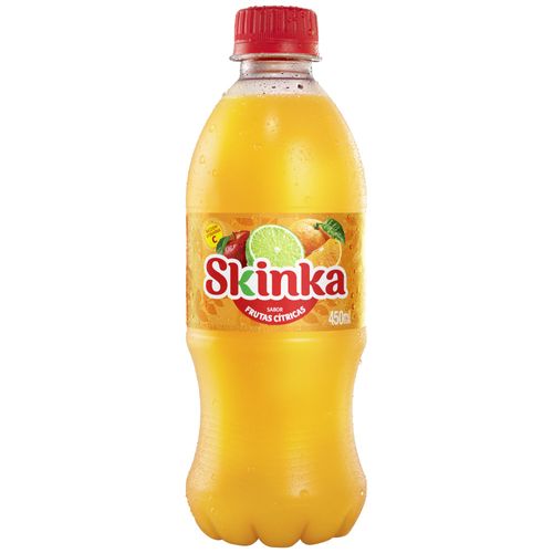 Bebida Adoçada Frutas Cítricas Skinka Garrafa 450ml