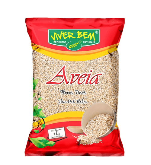 AVEIA FLOC VIVER BEM 1KG