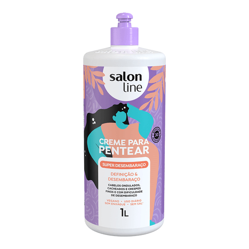 Creme Pentear Salon Line Definição e Super Desembaraço 1