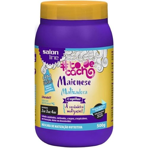 Máscara de Hidratação Matizadora #todecacho Loiros Liberado Salon Line 500g