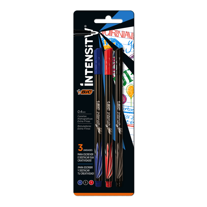 Caneta-Hidrogf-Bic-Intensity-3un-Sort