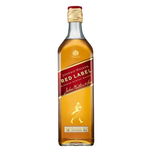 Whisky Escocês Johnnie Walker Red Label Garrafa 1L