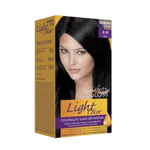 Coloração Suave Light Color 2.0 Preto Salon Line