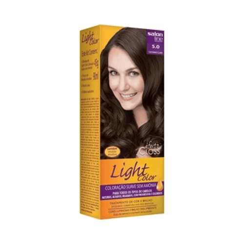 Coloração suave Light Color 5.0 Castanho Claro Salon Line
