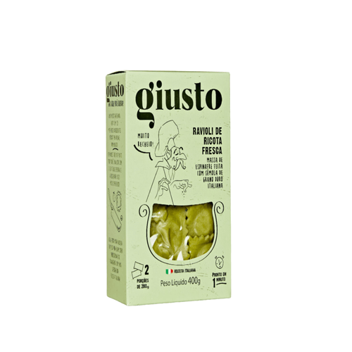Ravioli Italiano Giusto Ricota 400g