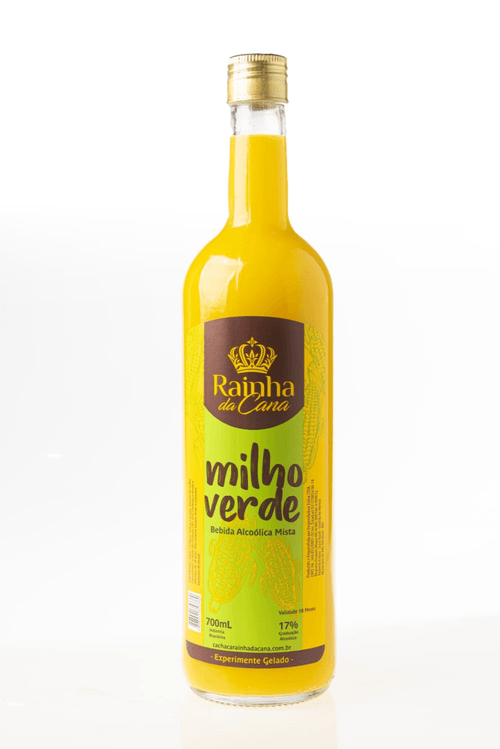 BEB MISTA ALC RAINHA DA CANA 700ML MILHO VERDE