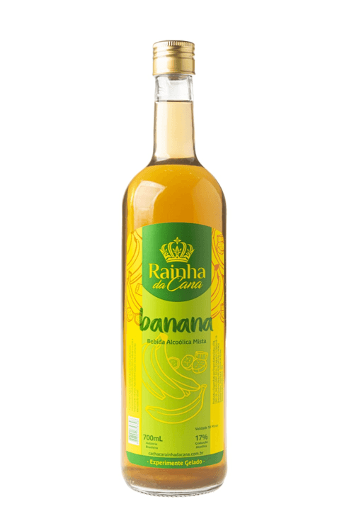 BEB MISTA ALC RAINHA DA CANA 700ML BANANA