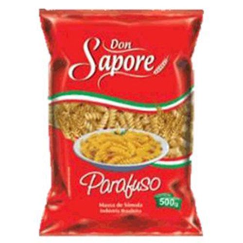 MASSA SEMOLA DON SAPORE 500G PC PARAFUSO