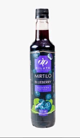 Xarope Dilute Blueberry/mirtilo Dilute Sabor Blueberry / Mirtilo 500 Ml