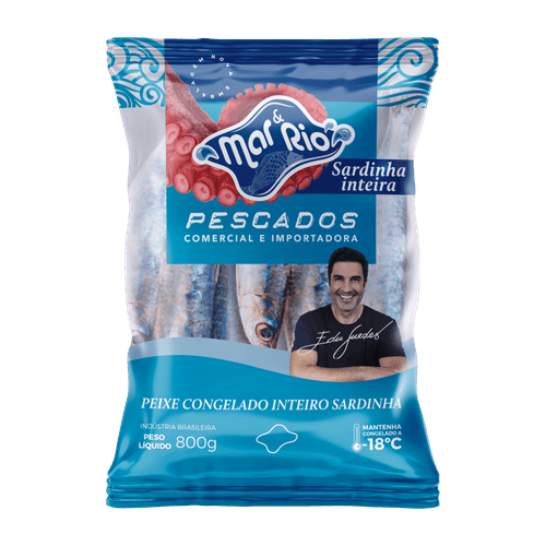 Peixe Sardinha Mar&rio 800g Int Cong