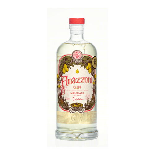 Gin Maniuara Cítrico Amázzoni Garrafa 750ml