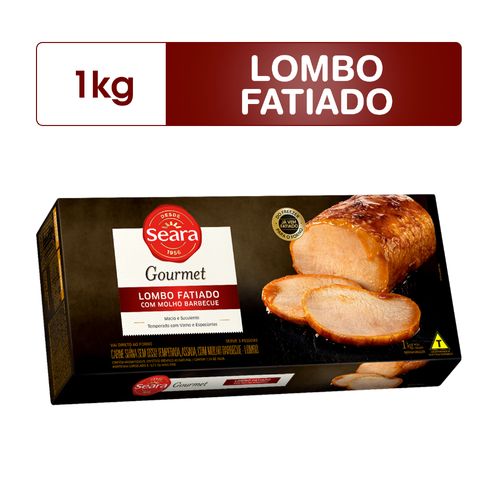 Lombo Fatiado Barbecue Seara Gourmet 1Kg