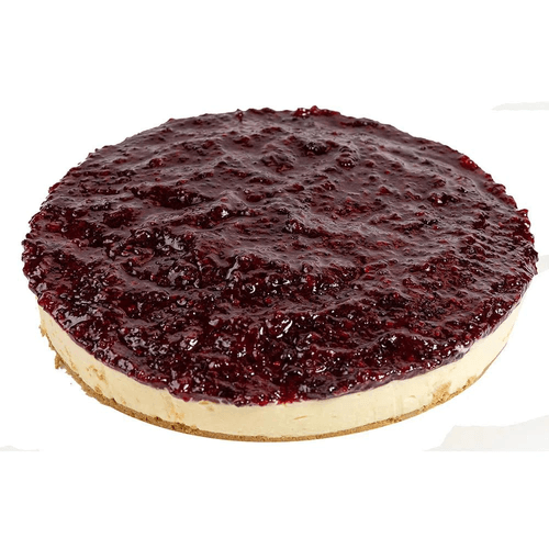 Torta Cheesecake Frutas Vermelhas Supernosso Fatia