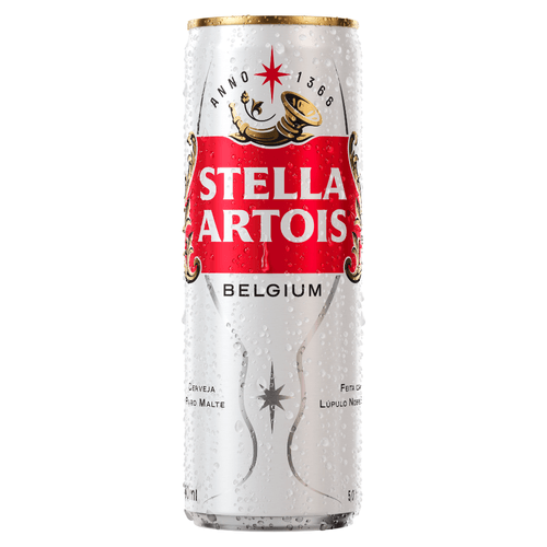 Cerveja Stella Artois Puro Malte 350ml Lata
