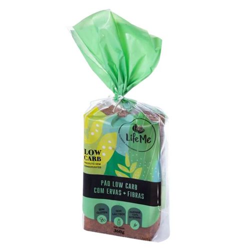 Pão Lowcarb Lifeme Com Ervas+fibras 360g