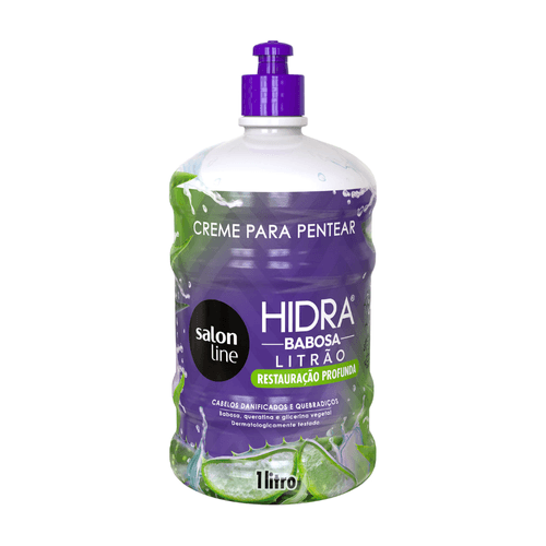 Creme para Pentear Babosa Hidra Salon Line 1 Litro