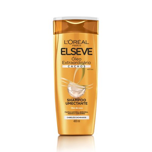 Shampoo Elseve L'Oréal Óleo Extraordinário Cachos 400ml