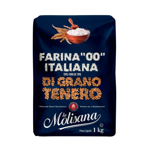 Farinha de Trigo Tipo 00 La Molisana Di Grano Tenero Pacote 1kg