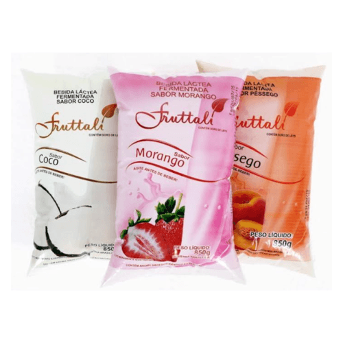 Bebida Láctea Fermentada Frutalli Saquinho 850g Coco