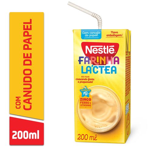 Bebida Láctea FARINHA LÁCTEA NESTLÉ para Beber 200ml