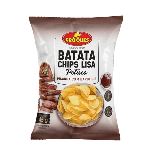 Batata Croques Chips Lisa Picanha com Barbecue 45g