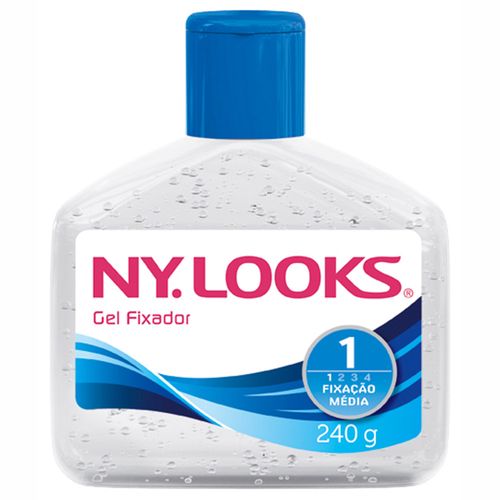 Gel Fixador Média Ny. Looks Frasco 240g