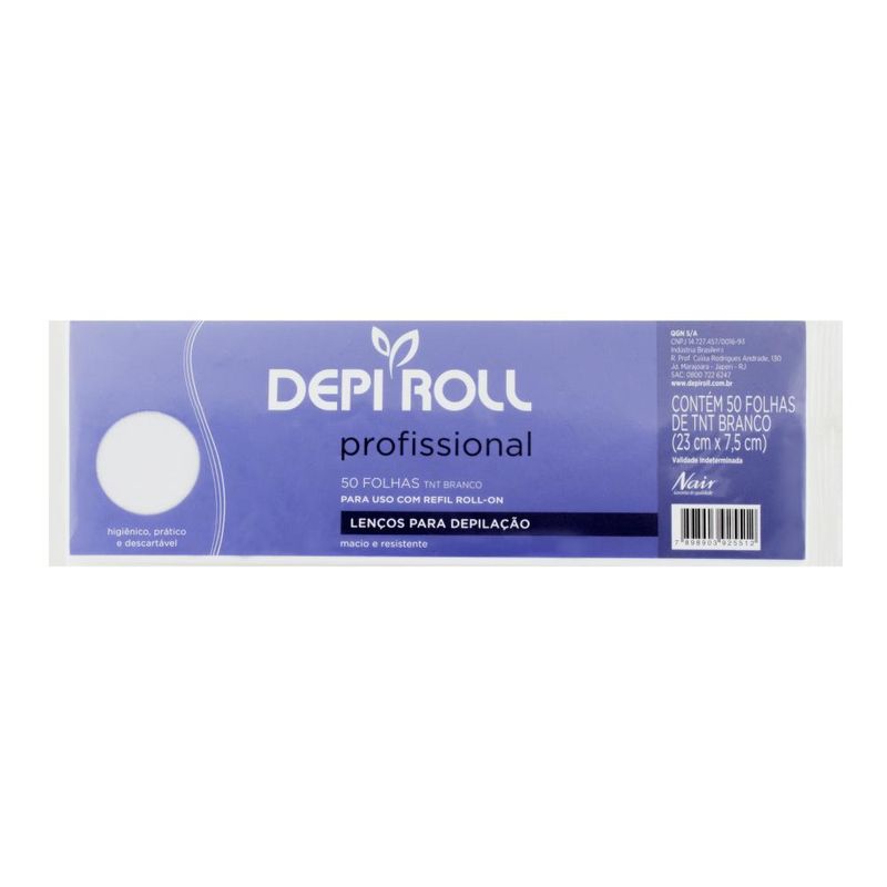 Lencos-Depilatorio-Depiroll-Gold-Style-Branco-com-50-Folhas