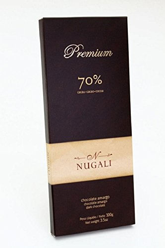 Chocolate Nugali Premium Amargo 70% Tablete 100 g