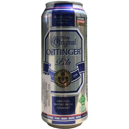 Cerveja Ale Oettinger Lt-500ml Pilsen