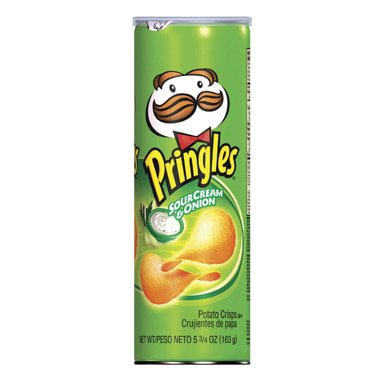 Batata Pringles 163g-Lt Cr Cebola