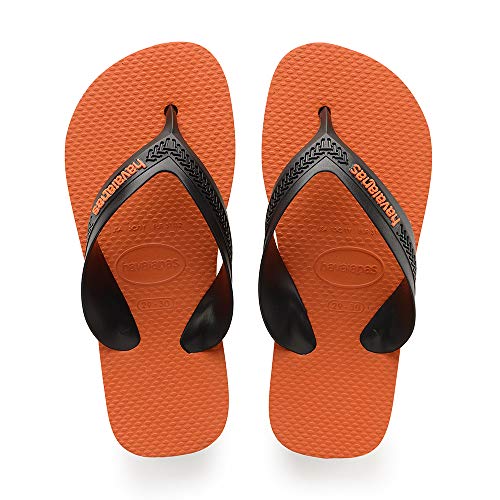 Sandália Havaianas Kids Max Aco/Laranja Neon 23/24 1 Par